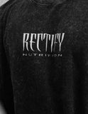 ACID WASHED OVERSIZED T-SHIRT