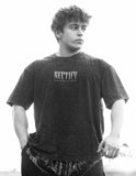 ACID WASHED OVERSIZED T-SHIRT